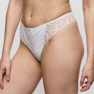 Heleen White Thong