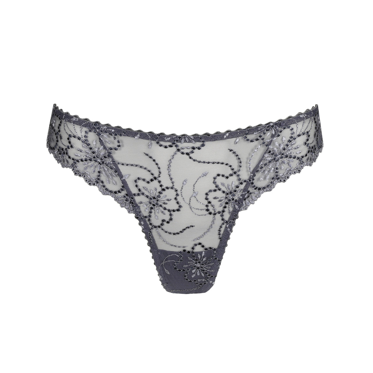 Jane Blue Shadow Thong