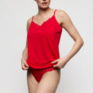 Soft Studio True Red Top Without Cups