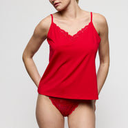 Soft Studio True Red Top Without Cups