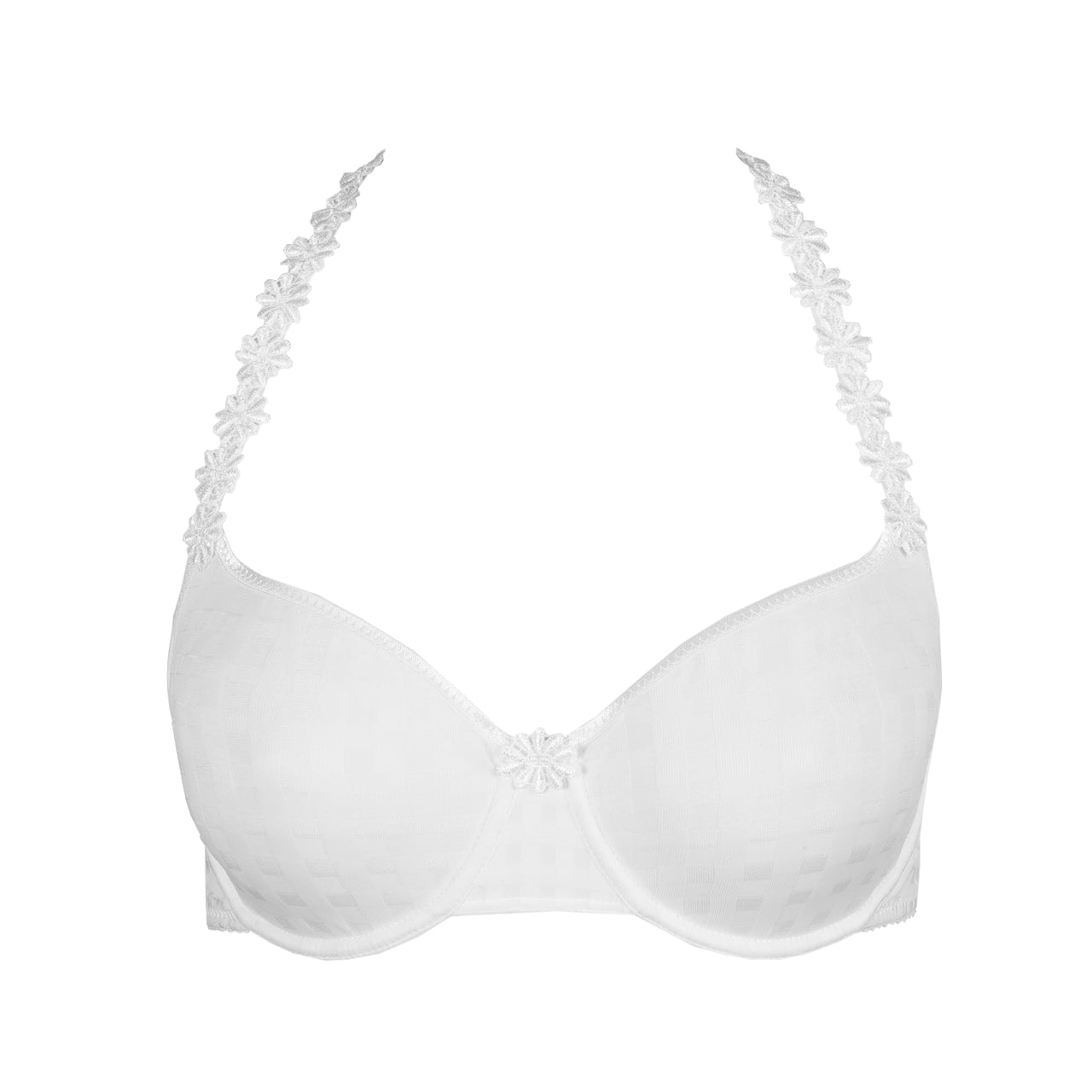 Avero White Non Padded Full Cup Seamless