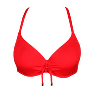 Madurai Pomme D Amour Padded Plunge Bikini Top