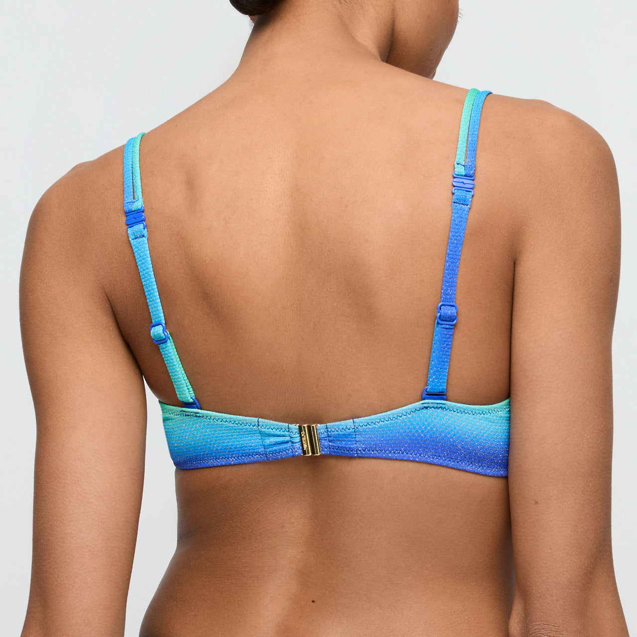 Nusa Dua Seascape Padded Plunge Bikini Top