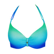 Nusa Dua Seascape Padded Plunge Bikini Top