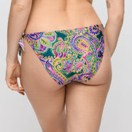 Jolise Tropical Paisley Bikini Briefs Waist Ropes