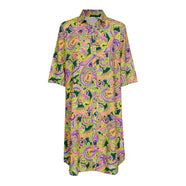 Jolise Tropical Paisley Swimwear Dress Short