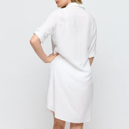 Taleah Elfin White Swimwear Dress Short