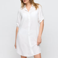 Taleah Elfin White Swimwear Dress Short