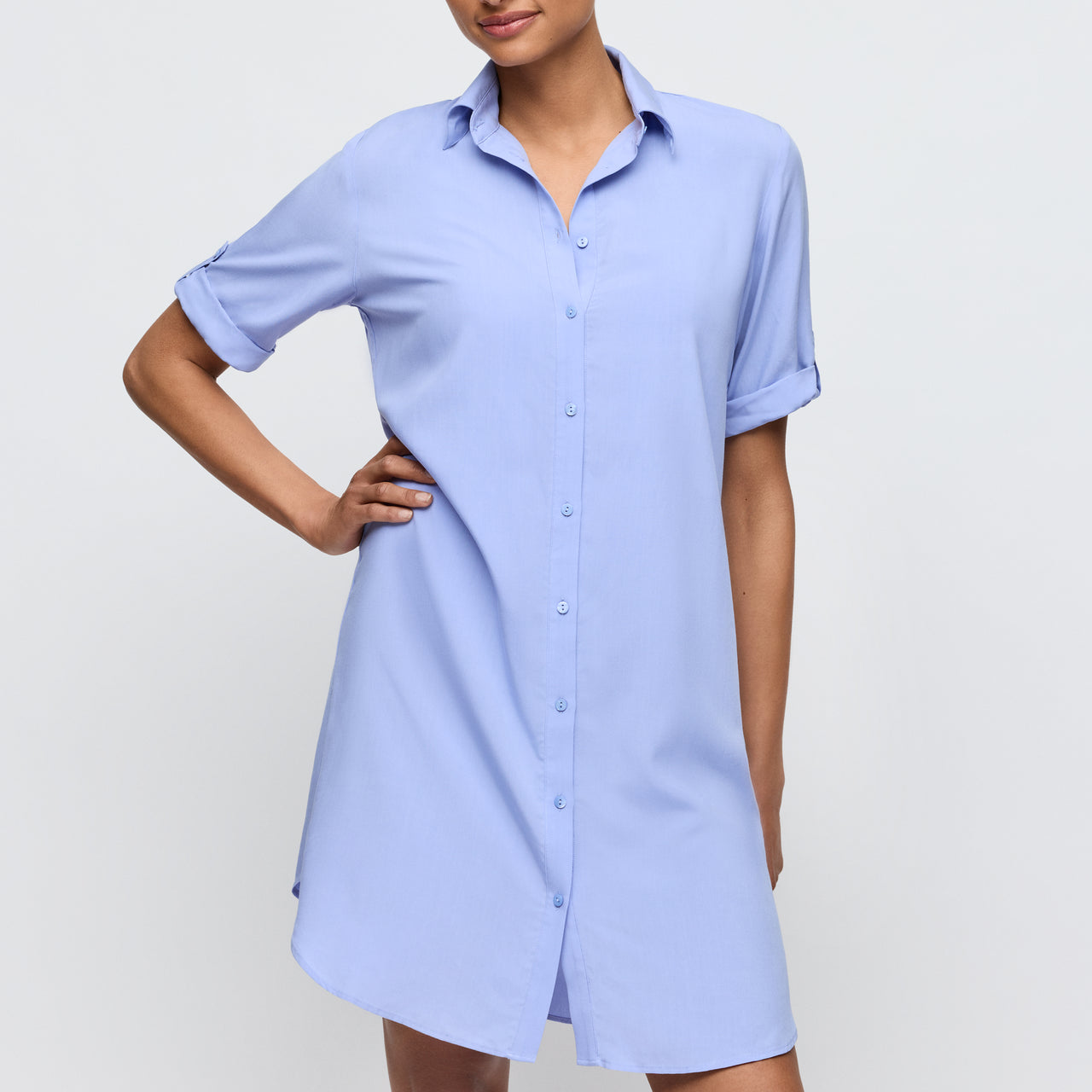 Tinjis Sparkling Dusk Swimwear Dress Short
