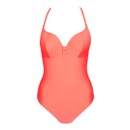 Cassie Neon Fiesta Padded Heartshape Swimsuit