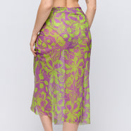 Chalia Luminous Lines Swimwear Skirt Pareo