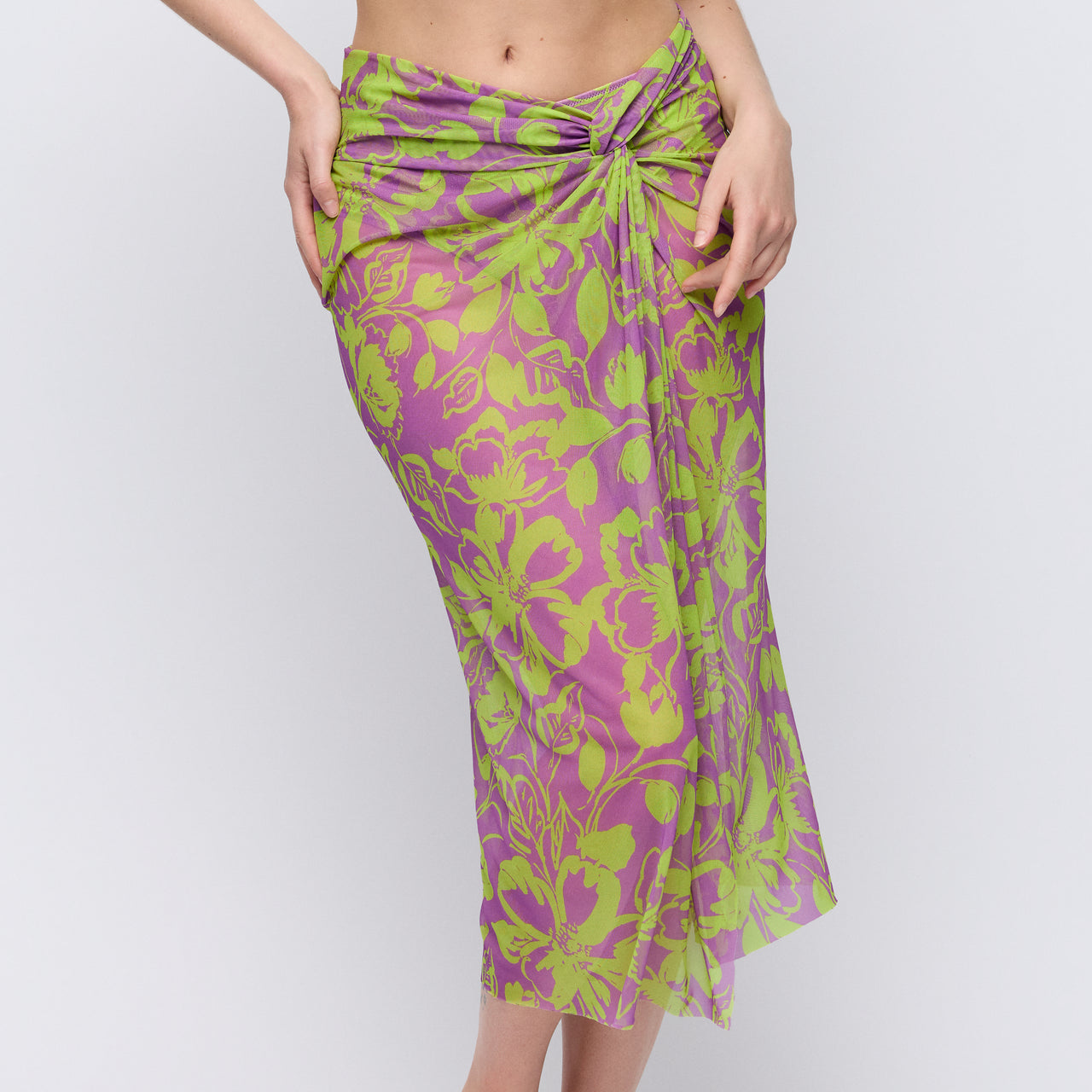 Chalia Luminous Lines Swimwear Skirt Pareo