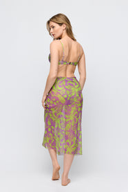 Chalia Luminous Lines Swimwear Skirt Pareo