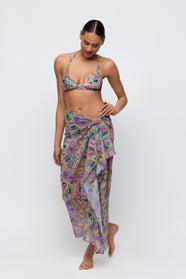 Jolise Tropical Paisley Swimwear Pareo