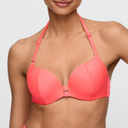 Cassie Neon Fiesta Padded Bikini Top Heartshape