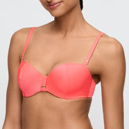 Cassie Neon Fiesta Padded Balcony Bikini Top