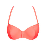 Cassie Neon Fiesta Padded Balcony Bikini Top