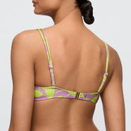 Chalia Luminous Lines Padded Bikini Top Heartshape