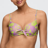 Chalia Luminous Lines Padded Bikini Top Heartshape