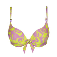Chalia Luminous Lines Padded Bikini Top Heartshape