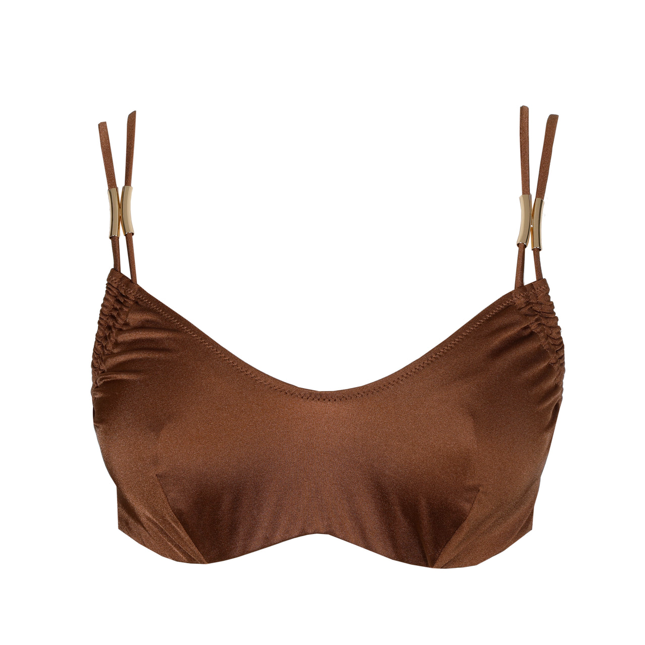Hello Sunset Sepia Bikini Top Special