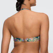 Jolise Tropical Paisley Padded Bikini Top Heartshape