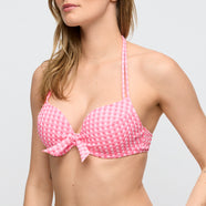 Mary Lynn Rose Gingham Padded Bikini Top Heartshape