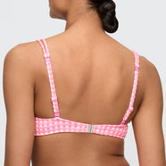 Mary Lynn Rose Gingham Padded Balcony Bikini Top