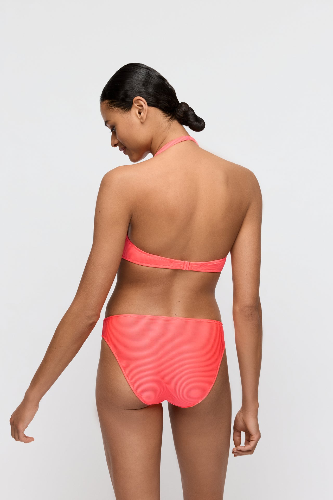 Cassie Neon Fiesta Padded Balcony Bikini Top
