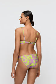 Chalia Luminous Lines Padded Bikini Top Heartshape