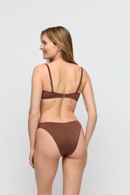 Hello Sunset Sepia Bikini Briefs Brazilian