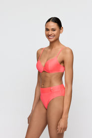 Cassie Neon Fiesta Padded Bikini Top Heartshape