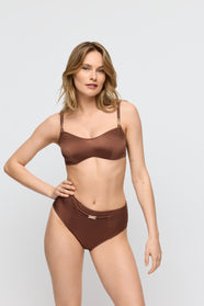 Hello Sunset Sepia Bikini Full Briefs