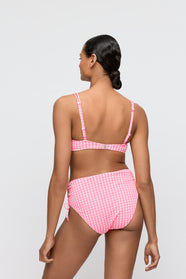 Mary Lynn Rose Gingham Padded Balcony Bikini Top