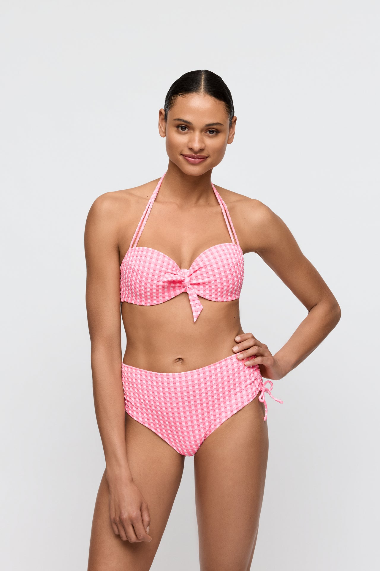 Mary Lynn Rose Gingham Bikini Full Briefs Ropes