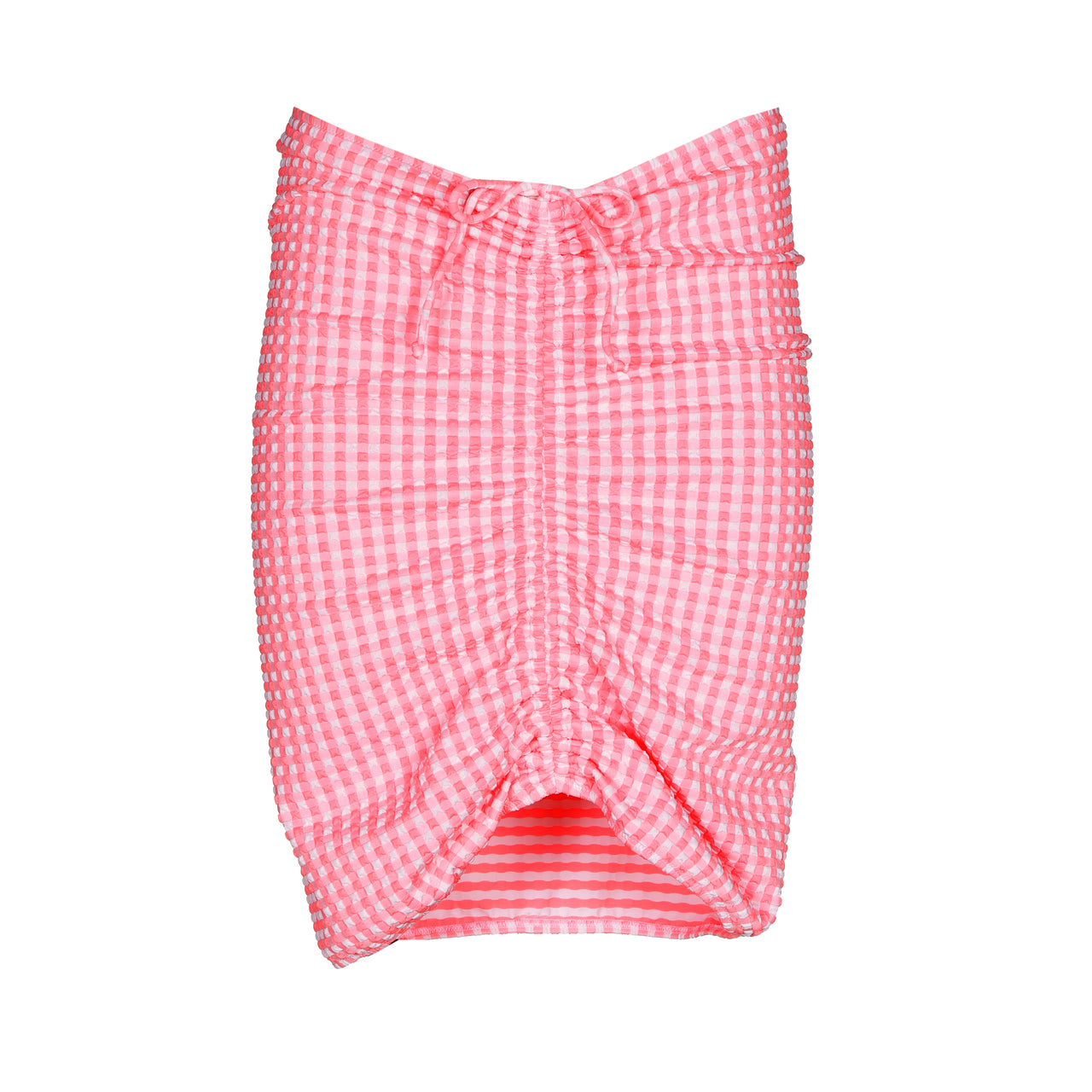 Mary Lynn Rose Gingham Swimwear Stretch Skirt