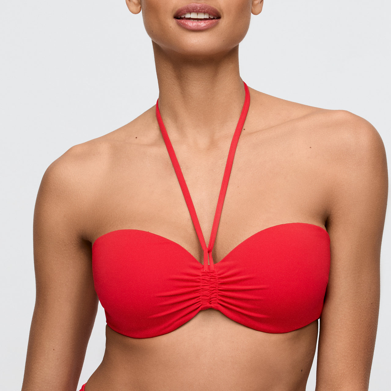 Madurai Pomme D Amour Padded Strapless Bikini Top