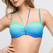 Nusa Dua Seascape Padded Strapless Bikini Top