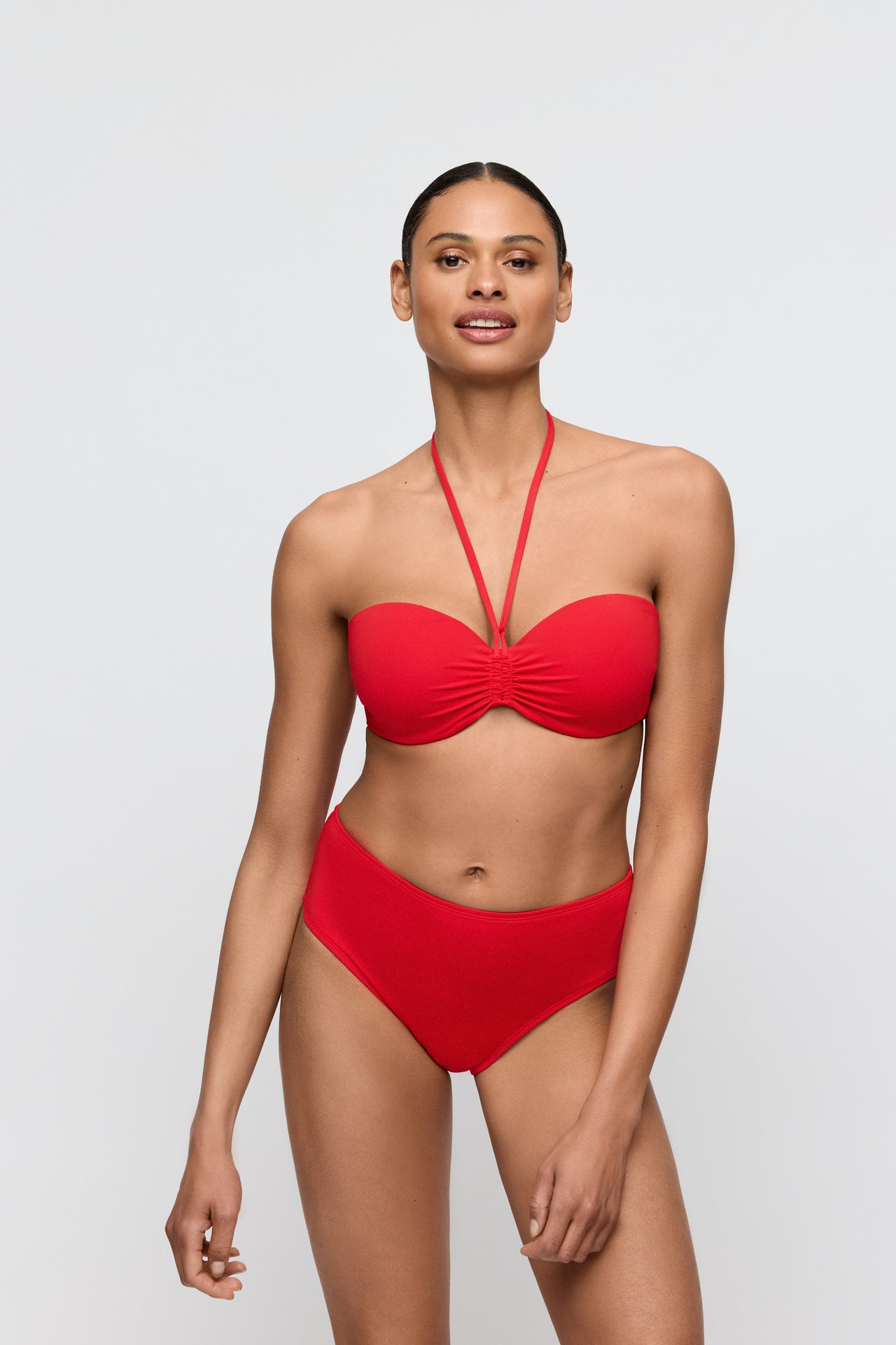Madurai Pomme D Amour Padded Strapless Bikini Top