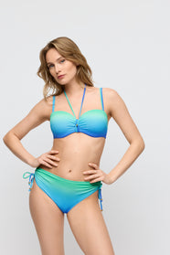 Nusa Dua Seascape Padded Strapless Bikini Top