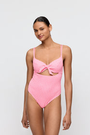 Mary Lynn Rose Gingham Full Cup Swimsuit