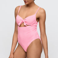 Mary Lynn Rose Gingham Full Cup Swimsuit