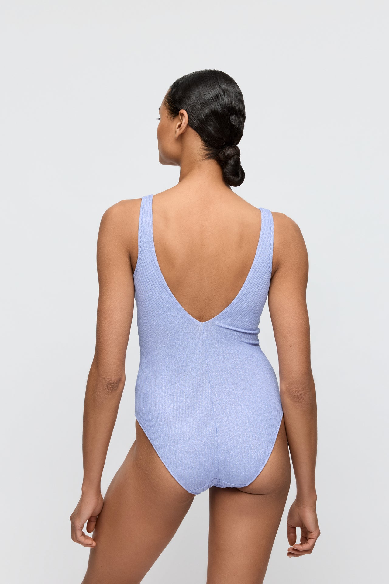 Tinjis Sparkling Dusk Plunge Swimsuit Wireless