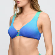 Nusa Dua Seascape Padded Triangle Bikini Top