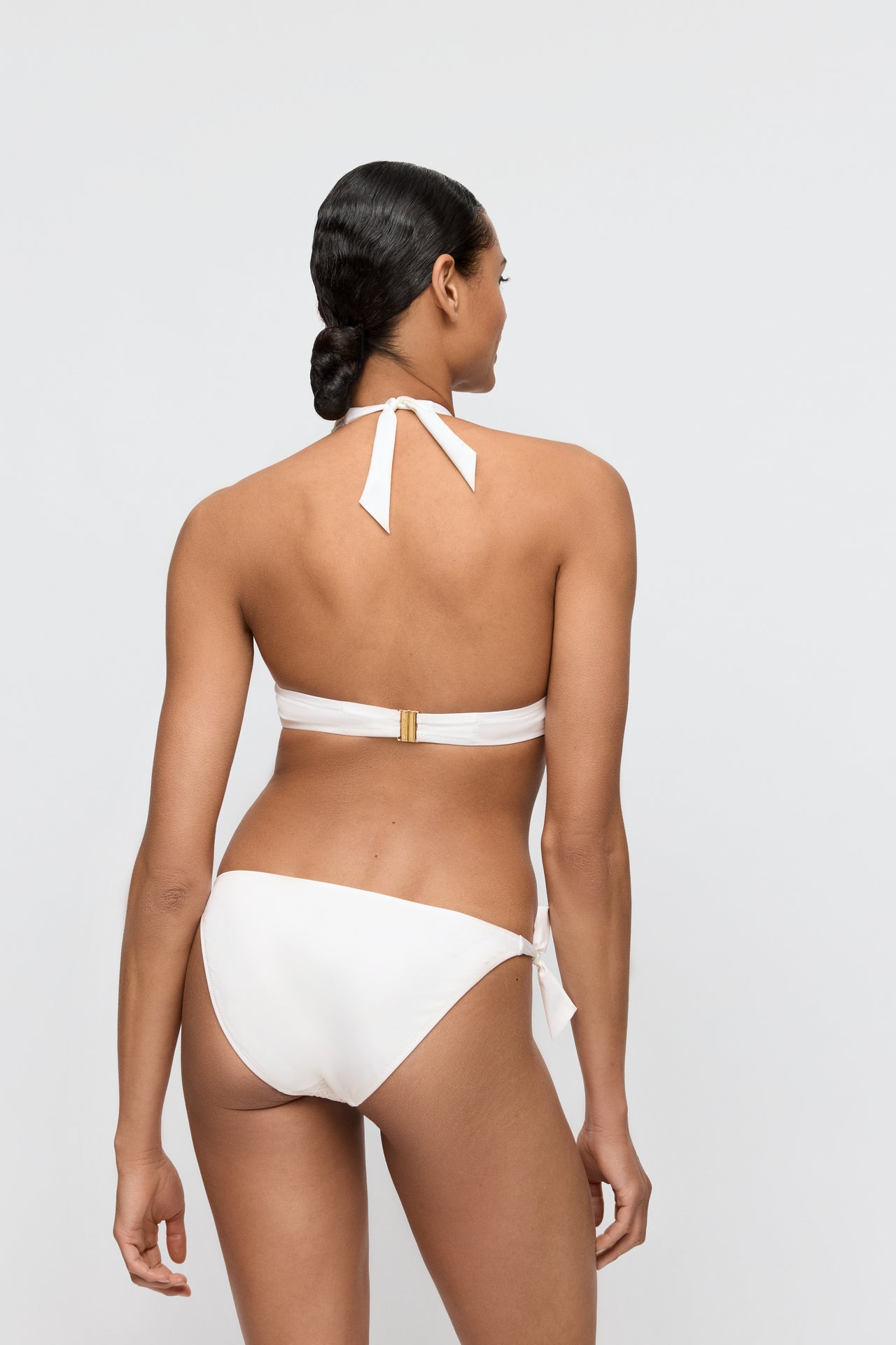 Taleah Elfin White Bikini Briefs Waist Ropes