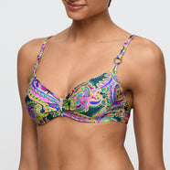 Jolise Tropical Paisley Full Cup Bikini Top