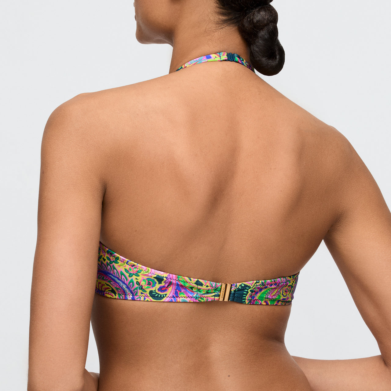 Jolise Tropical Paisley Full Cup Bikini Top