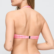 Mary Lynn Rose Gingham Full Cup Bikini Top