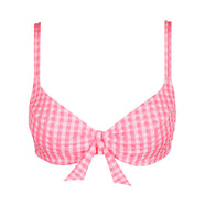 Mary Lynn Rose Gingham Full Cup Bikini Top