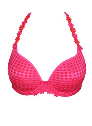 Daisy Electric Pink Padded Plunge Bra